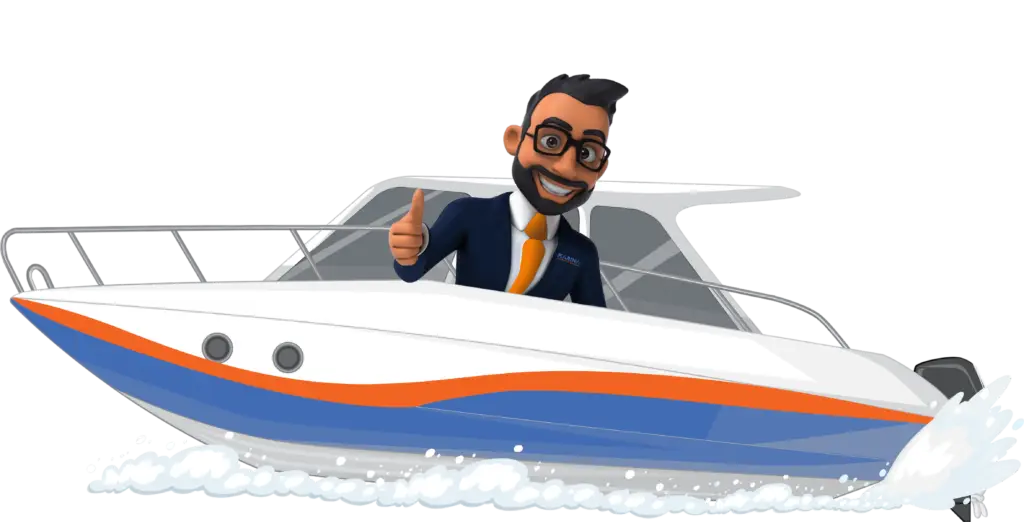 Marina yacht